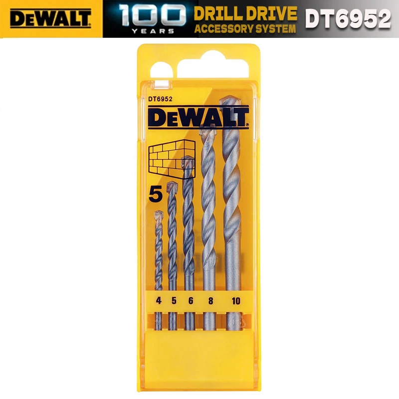 

DEWALT набор для сверления по камню 5 шт