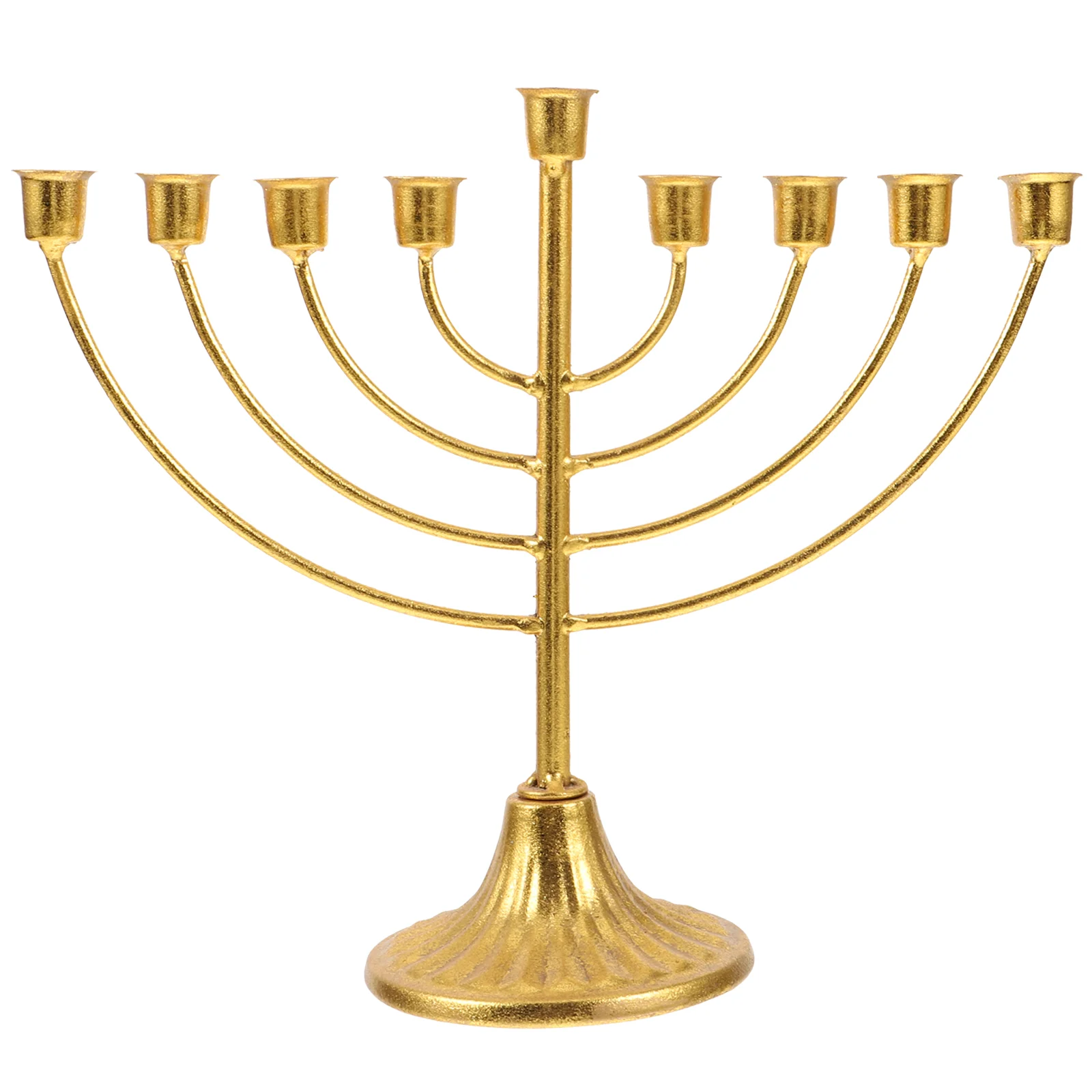 

Holders Jewish Candlestick Hanukkah Decor Vintage Candelabrum Dining Table Menorah Candlesticks Ornament Metal