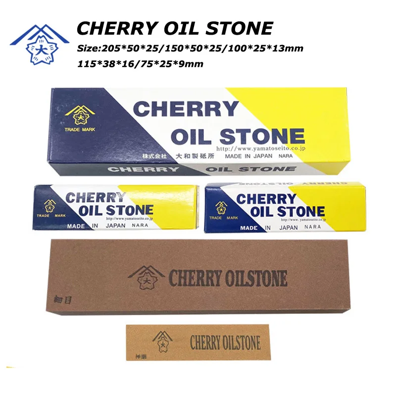 

1 шт., Japan CHERRY OILSTONE 205*50*25 мм, форма Yamato, полировка камня, фотоинструмент, камень 100*25*13 мм Grit120 ~ 400