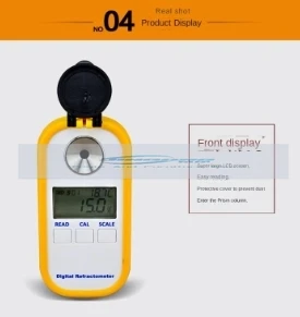 Витрина digitale misuratore концентри коммерido idrogeno элетtronico DR803 rifrattometro di soff del