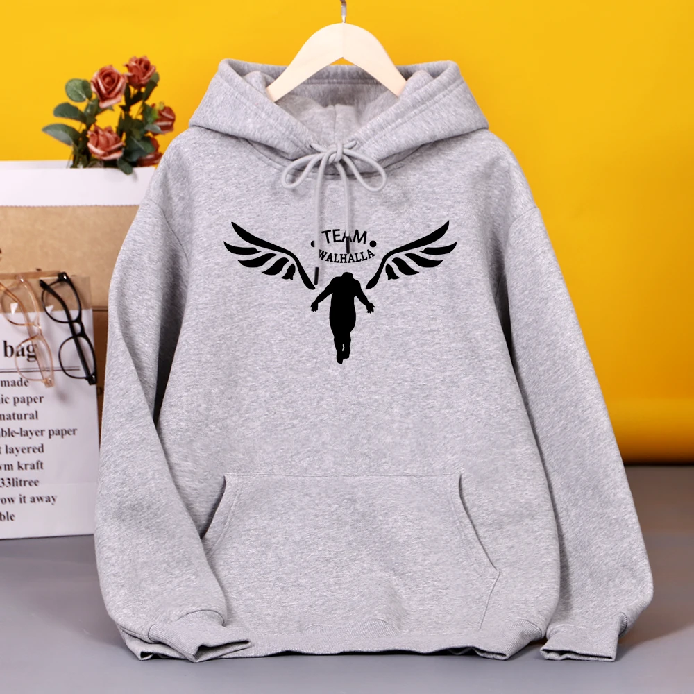

Tokyo Revengers Walhalla Emblem Prints Hoody For Women Harajuku Casual Clothes Fashion fur-liner Hooded Autumn Warm M-5XL Tops