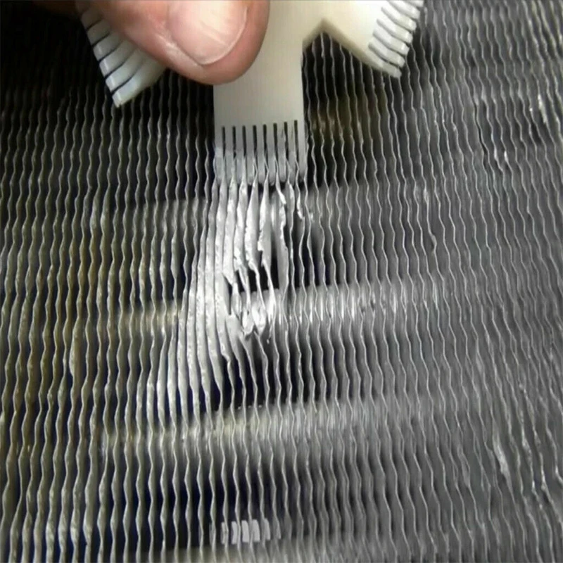 

Air Conditioner Fin Repair Comb Cooler Condenser Compact Refrigeration Tools Universal Car A/C Radiator Condenser Fin