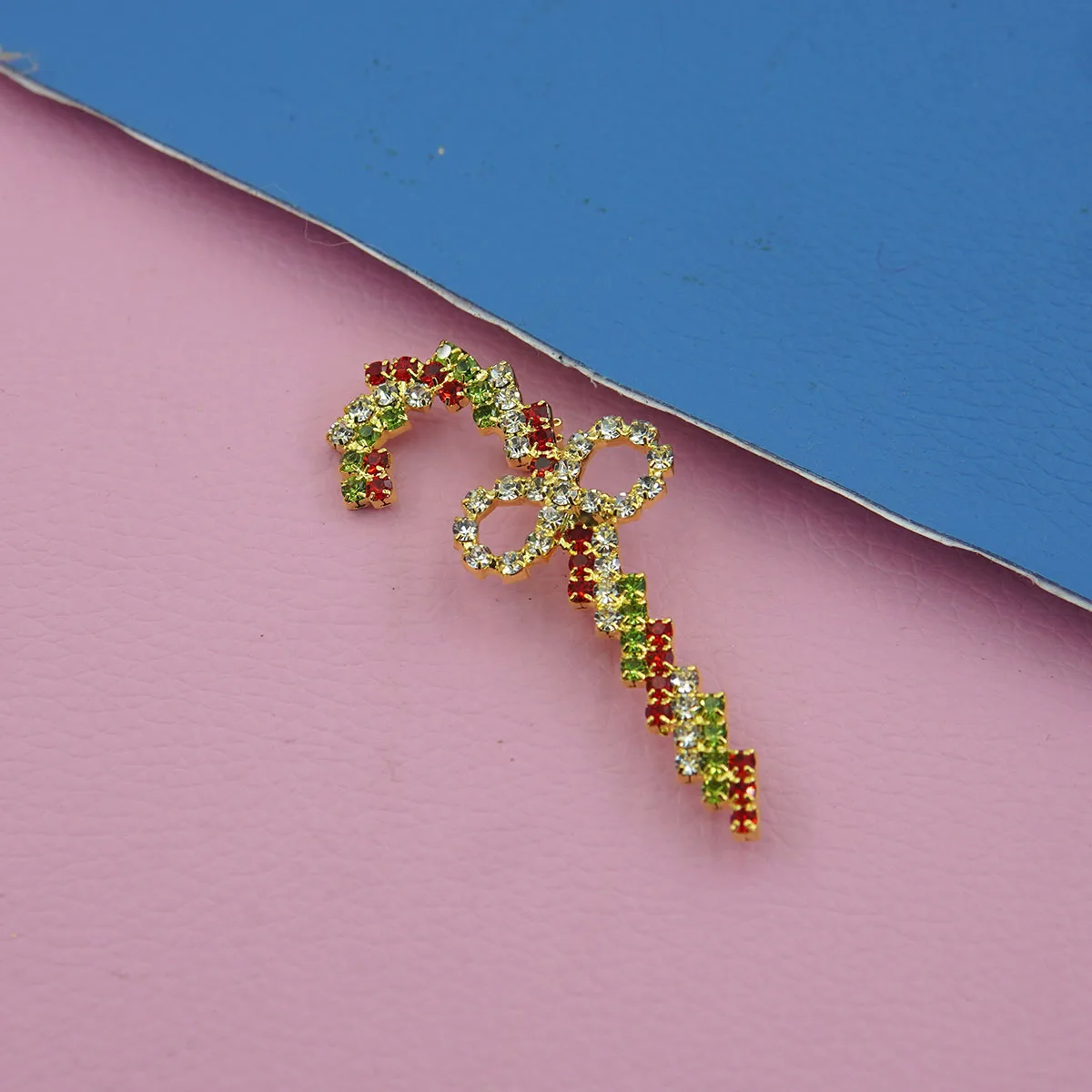 Новые европейские и американские рождественские костыли галстуки Броши из