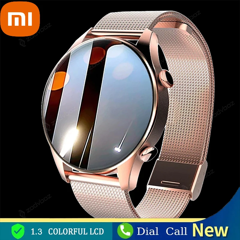 

Женские умные часы XIAOMI, женские часы «сделай сам», циферблат для лица, вызовы, пульсометр, фитнес-трекер, мужские умные часы для Samsung, умные ча...