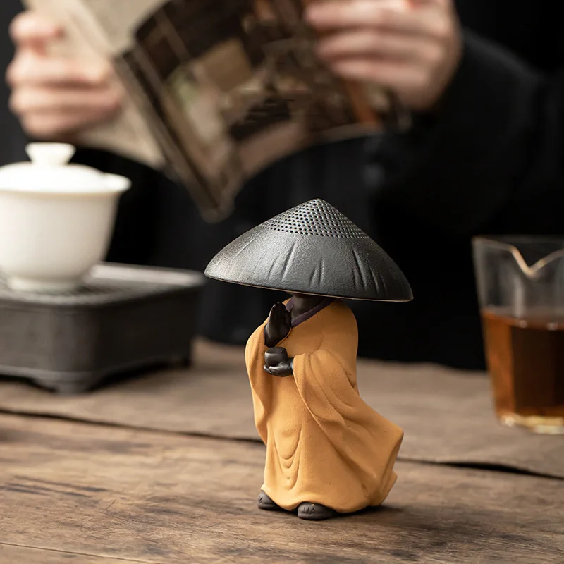 Керамическое ситечко для чая Little Monk