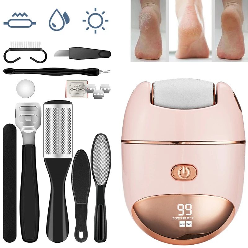 

Mini Electric Foot Grinder Callus Remover Product Foot File Sandpaper Tool for Rechargeable Feet Care Hard Cracked Dead Dry Skin