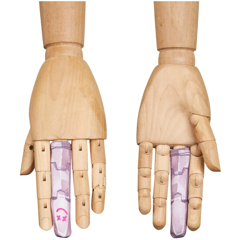 Jinx чехлы на палец для косплея женские маскировочные костюмы Хэллоуин реквизит