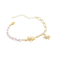 new charms bracelets for women pearl chain six awn star ins style design elegant daily the flash friendship jewelry gift