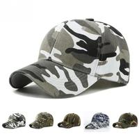 2022 summer adjustable baseball caps unisex sports outdoor sunscreen quick drying casual caps women men camouflage hats