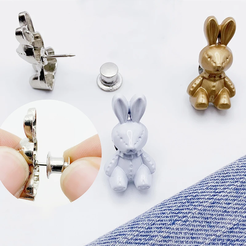 

Cute Scarf Pins Alloy Rabbit Brooch Pins Collar Brooches Sweater Accessories Trendy Party Retro Female Ins