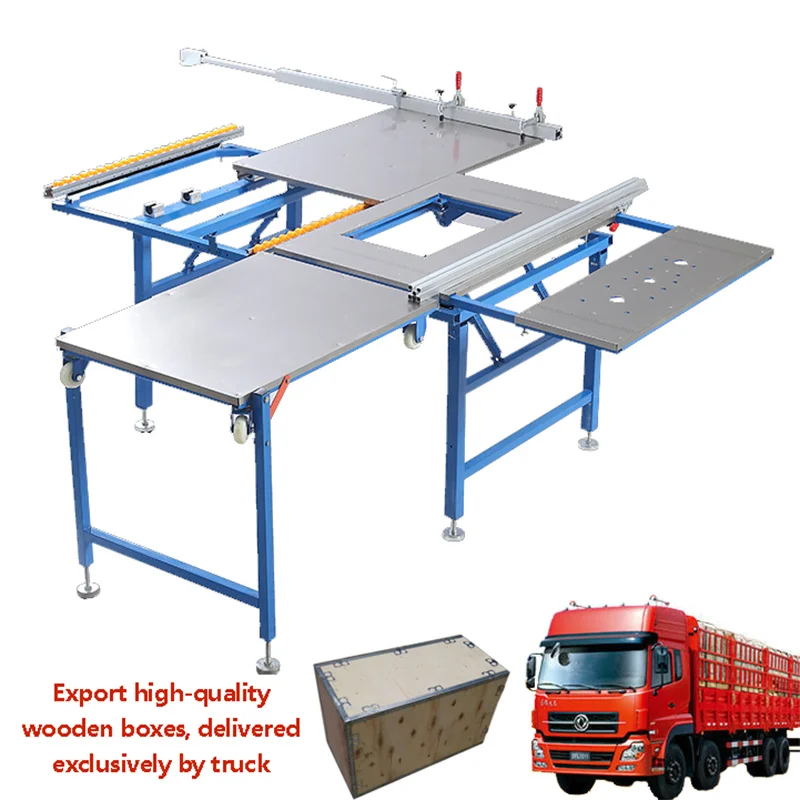 

Woodworking Sliding Table Saw Precision Sliding Table Saw Multifunctional Foldable Saw Table Electric Cutting Saw