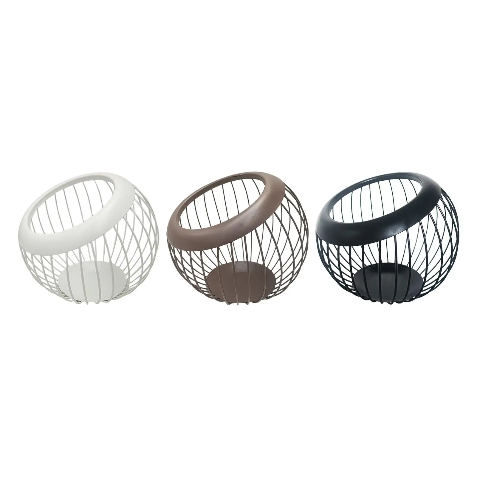 

Coffee Pod Holder, Universal Modern Saving Place , Black Coffee Capsule Storage Basket Container for Cafe Countertop Bar Office