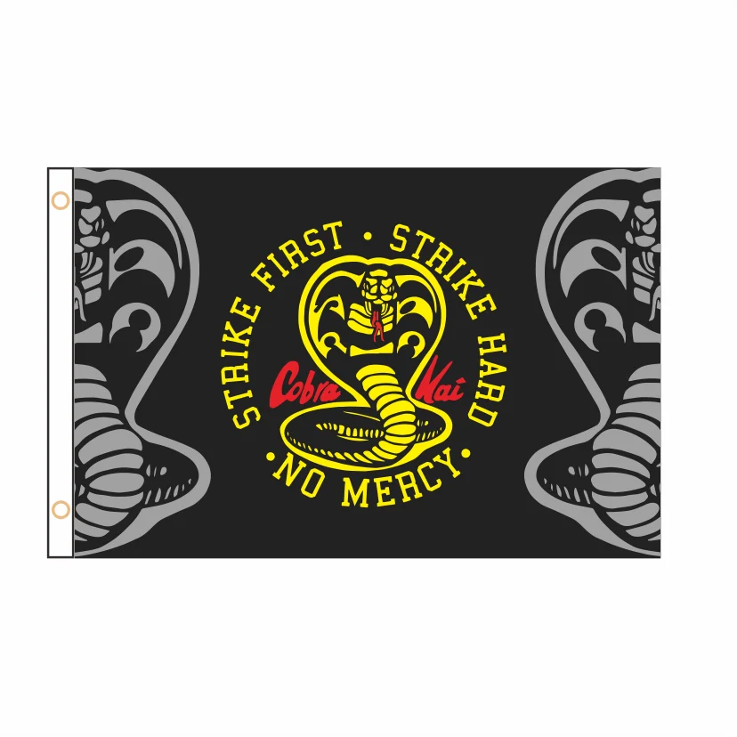 

Cobra Kai Karate Flag Miyagi-Do Karate Eagle Fang Karate Flag Banner