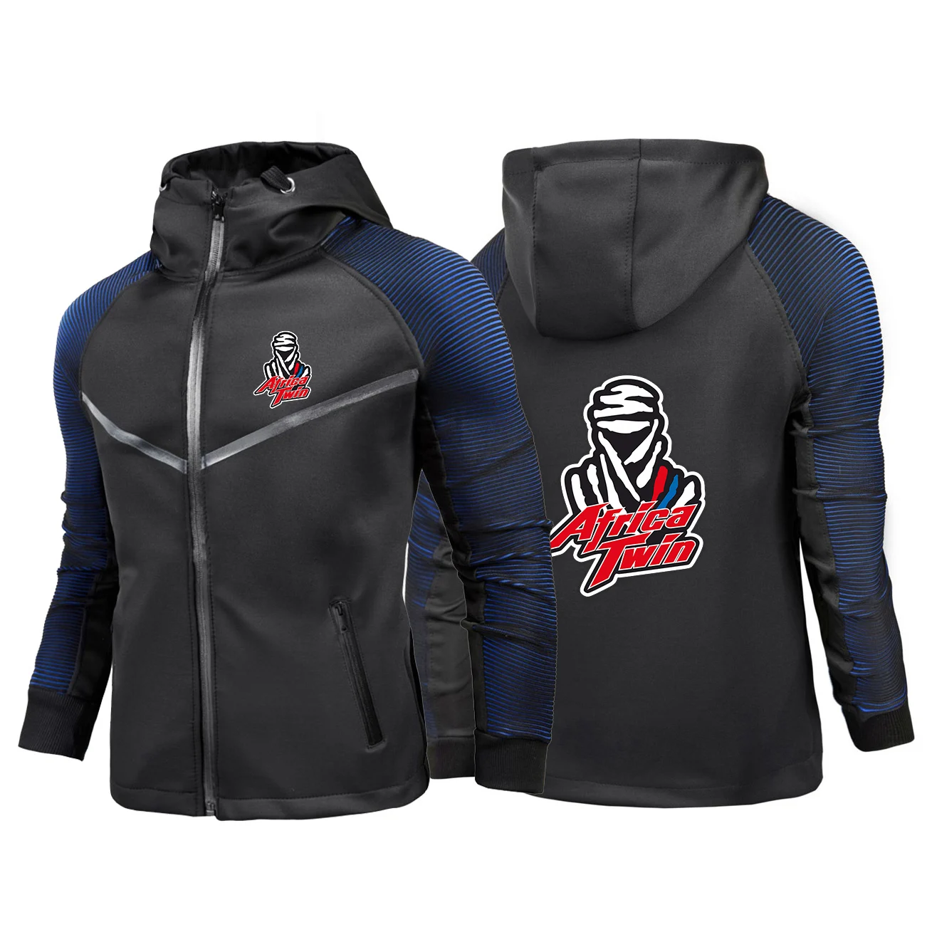 

2022 Men's Africa Twin Crf 1000 L Crf1000 Zip Print Sweatshirts Man's Comfortable Motorcycle Cotton Customize Racing suits Coats