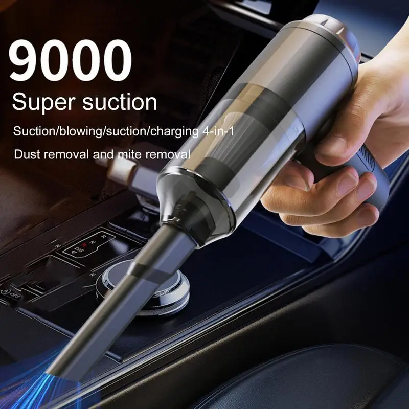 Автомобильный пылесос 9000 па ручной мини-пылесос с USB-зарядкой высоким