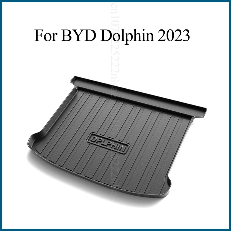 

Для BYD Dolphin 2022 2023 2024 EVA автомобильные коврики из ТПЭ для заднего багажника, водонепроницаемый защитный вкладыш, коврик для багажника, автомобильные аксессуары