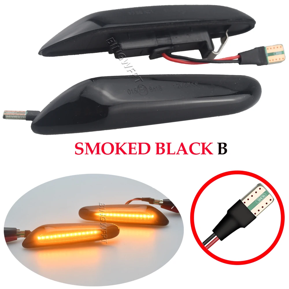 

Динамический поворотник для BMW X3 E83 X1 E84 X5 X53 E60 E61 E46 E81 E82 E90 E92 E87 E88 Мигающий светодиодный указатель поворота Боковой габаритный фонарь