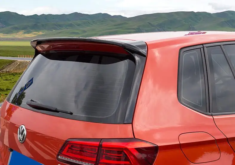 Спойлер для гольф-спорта 2014-2019 Volkswagen Golf sportsvan спойлер из АБС-пластика заднее крыло