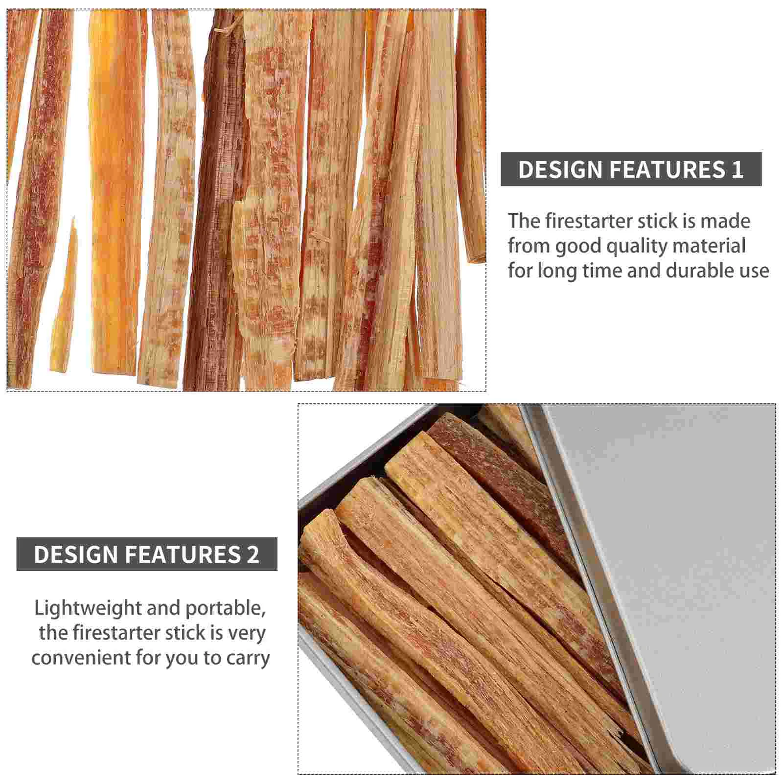 Пожарная полоса палочки для зажигания кемпинга угольный стартер комплект Firestikck