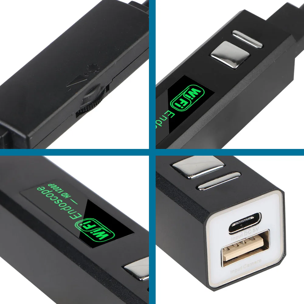 Мини-водонепроницаемая USB-эндоскопическая Камера 1200P Для iPhone Android PC 5 0MP 8 Мм