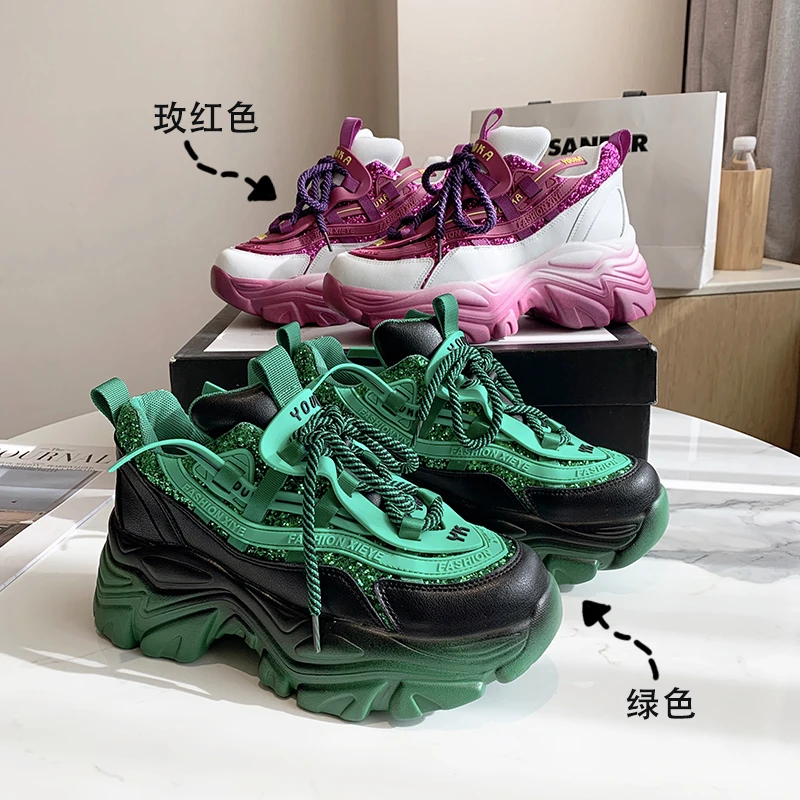 

Fashion Sneakers for Women Female Platform Flats 2022 New Arrivals Women's Sneaker Fashion Stylish Shoes Woman Running Lace Up