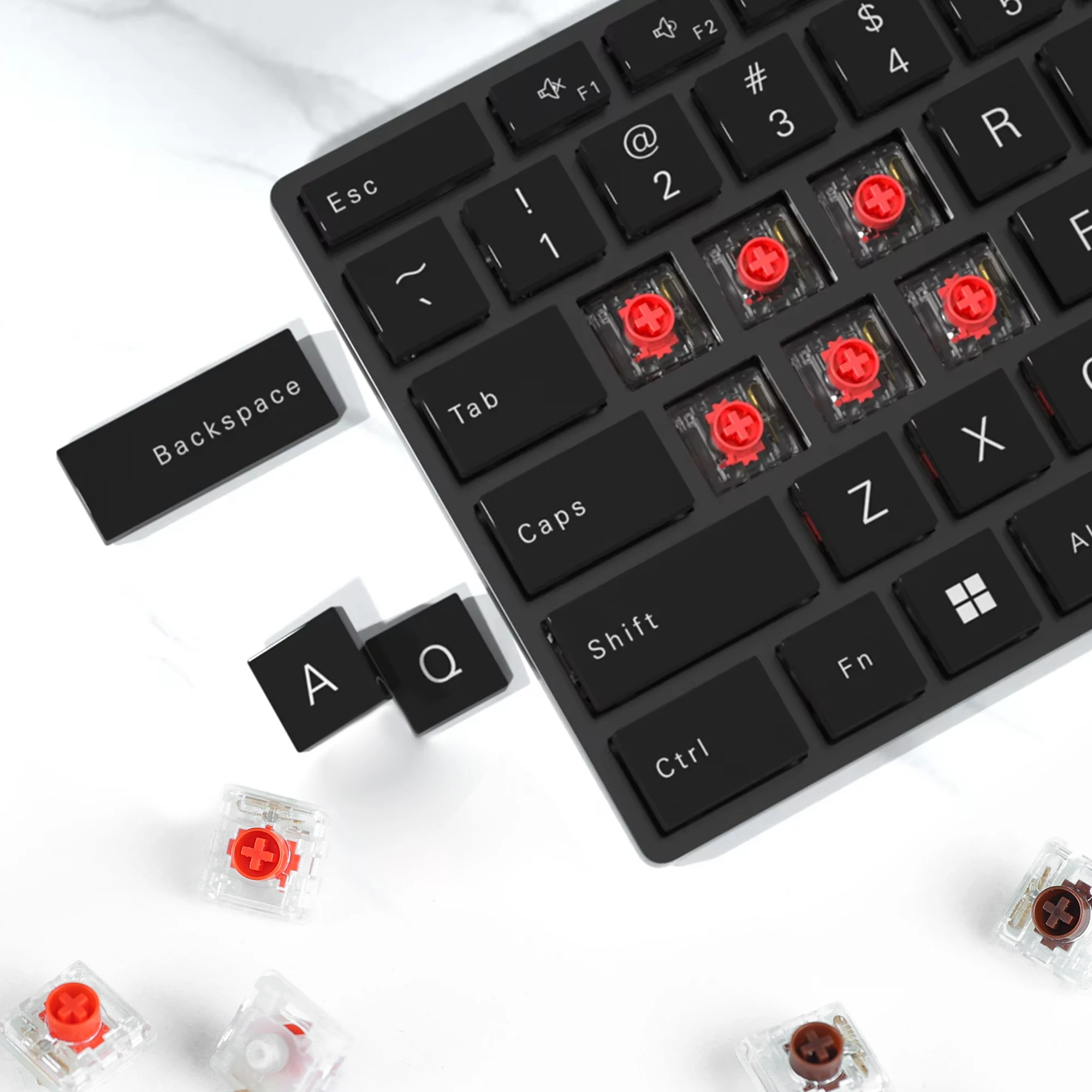 Kailh Choc V2 Low Profile Switch 1353 Chocolate Mechanical Keyboard Switches Custom DIY Tactile Linear Red Brown