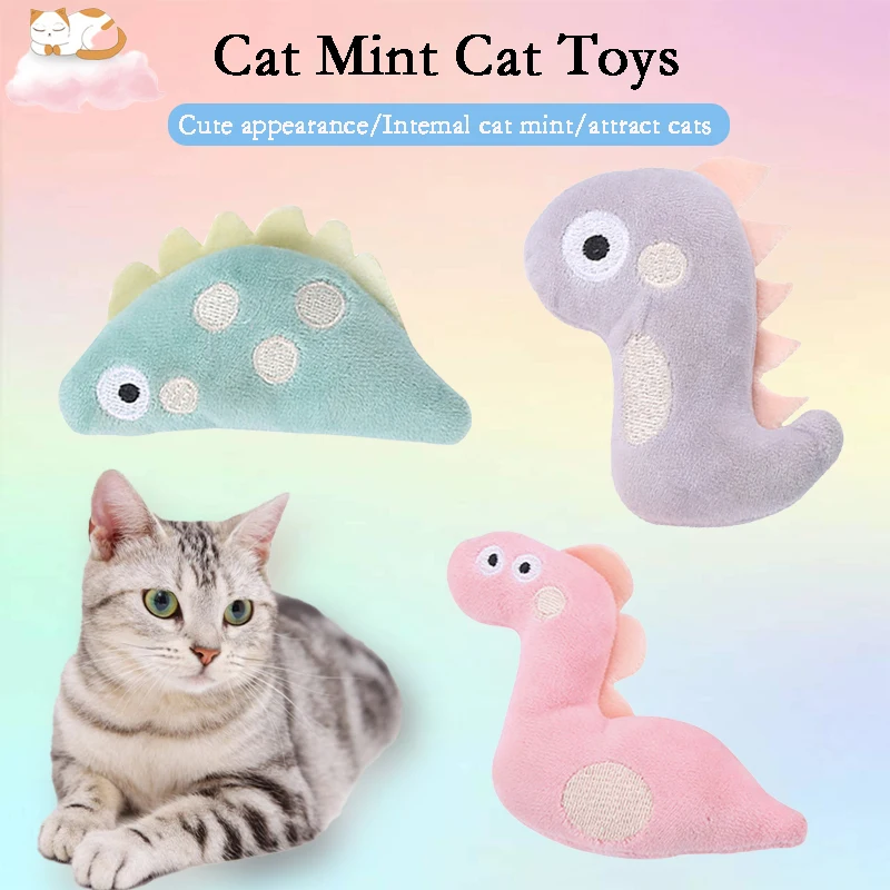 

Cute Teeth Grinding Catnip Toys Funny Interactive Plush Cat Doll Pet Kitten Chewing Toy Claws Thumb Bite Cat Mint Pet Supplies