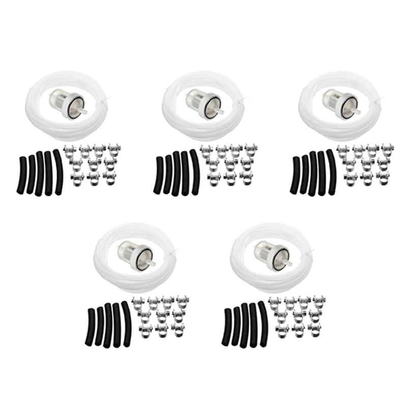 

5X Car Air Parking Heater Tube Replacement Fuel Pipe Line Hose Clip Fuel Filter Crude Oil-Heater For Webasto Eberspacher