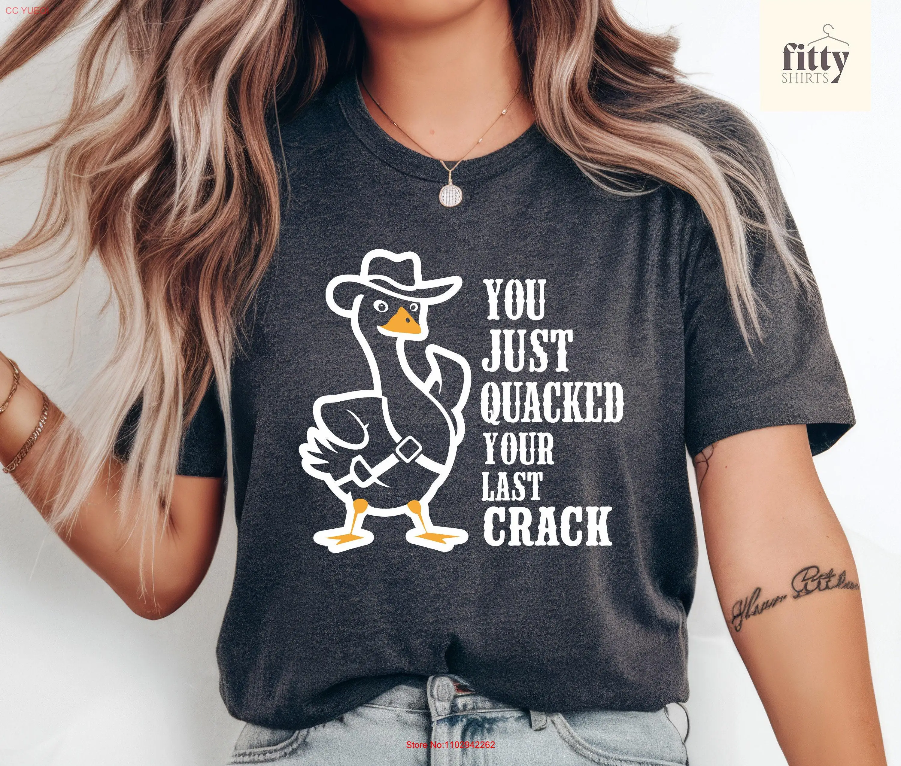 Футболка Silly Goose модная женская футболка Мурашки по коже трендовый дизайн