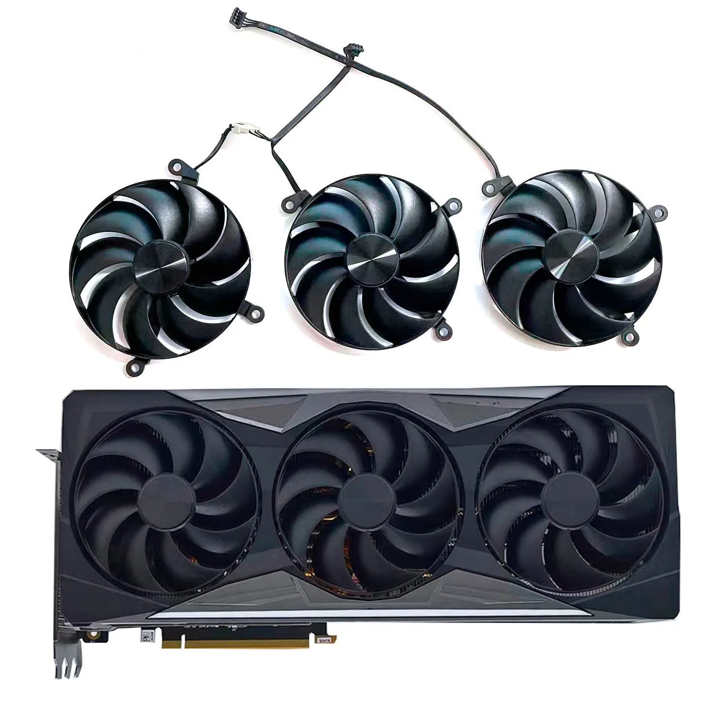 95 мм Fd10015m12d Dc 12 В 0.45amp 4-контактный Графический вытяжной вентилятор для Zotac Geforce Rtx