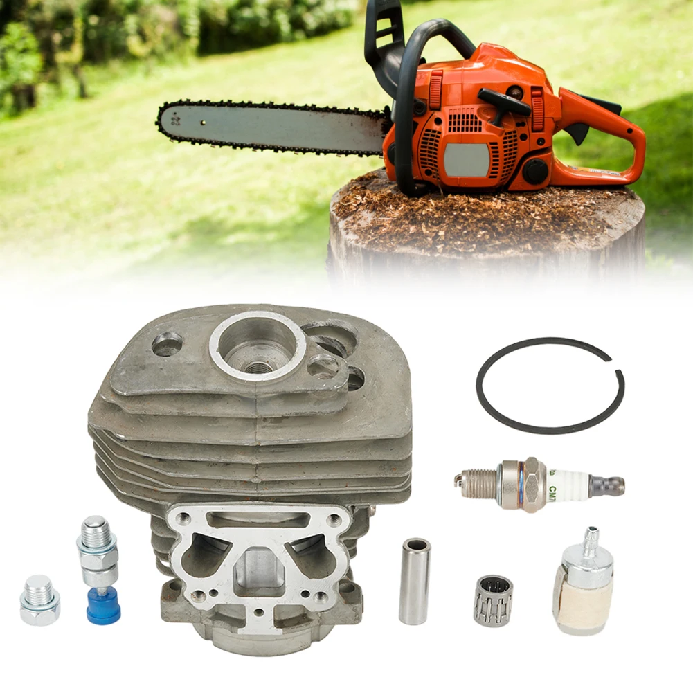 

For JONSERED CS2258 CS2260 Piston & Cylinder Kit Model Piston Kit Quality Replacement 46mm Cylinder Kit DIY Repairing