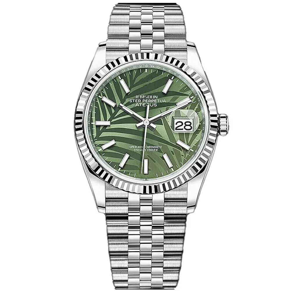 

New Top Original Watches For Mens Full Stainless Steel Japan Movement Automatic Mechanical Watch Classic Waterproof AAA Clocks