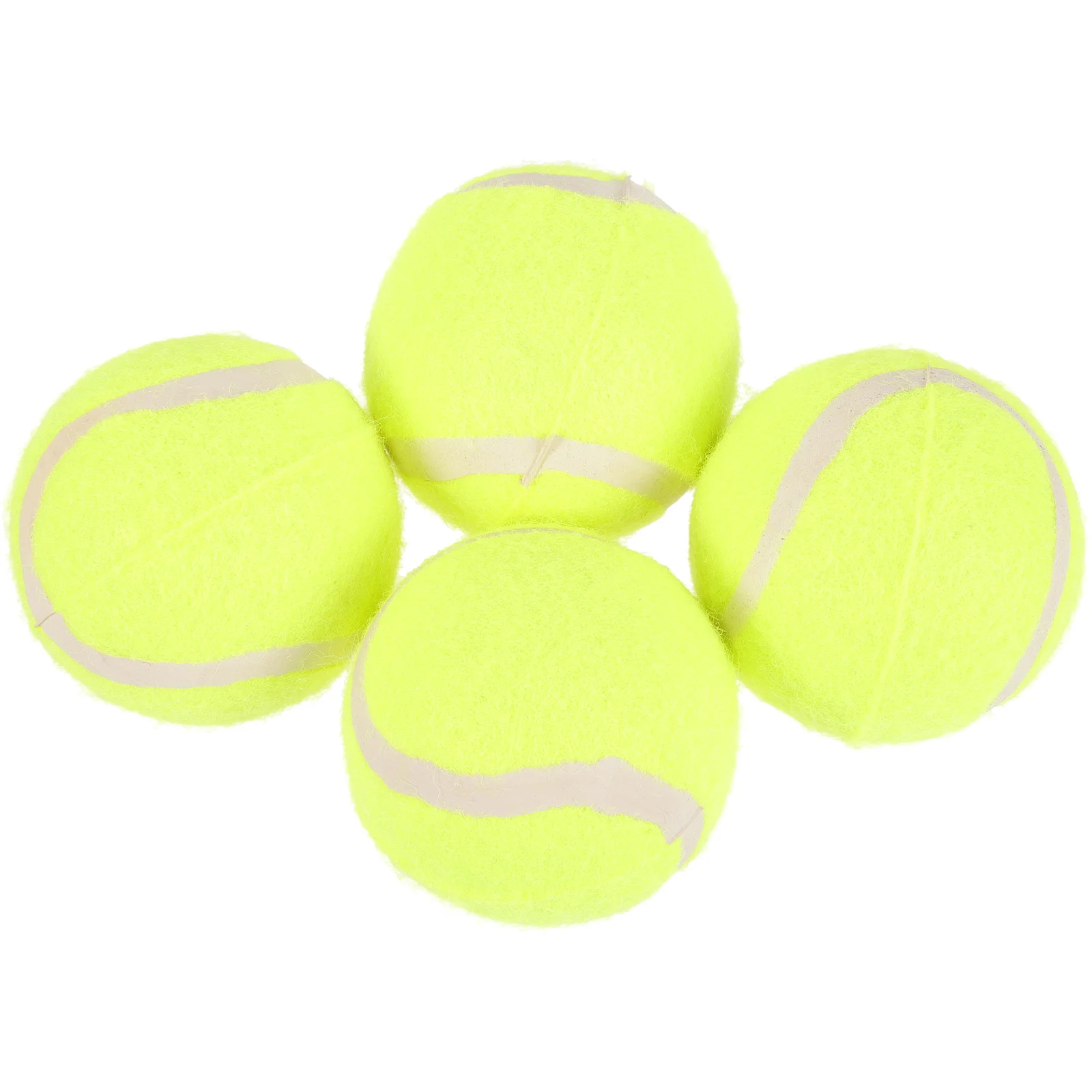 

4 Pcs Outdoor Dog Toys Dogs Aggressive Chewers Ball Puppy Sports Balls Rubber Molar
