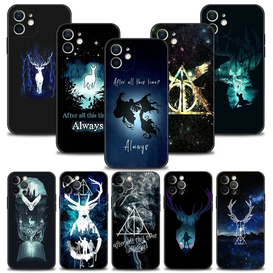 

Mobilephone Case for iPhone 13 12 11 Pro Max XS XR X 8 7 6 6S Plus SE 5 5S 13mini 12mini Cover Funda Harries Movie Potters