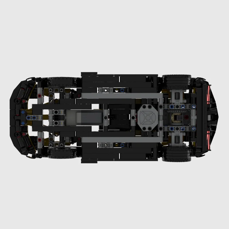 738 деталей MOC Bugatti Bolide: Моторизованная техническая модель Buwizz, конструктор, архитектурная игрушка, подарки на праздники, развивающая идея для обучения (art.: 3920db6ed0d06) - 3920db6ed0d06