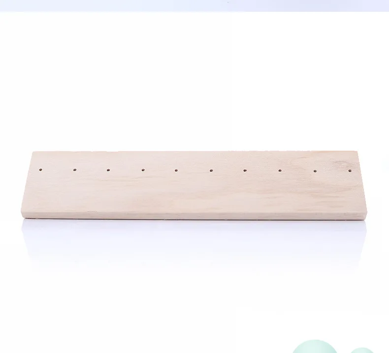Fashion Wood Jewelry Display Necklace Charms Jewelry Display Tray Pendant Earrings Card Style Pendant Display Card