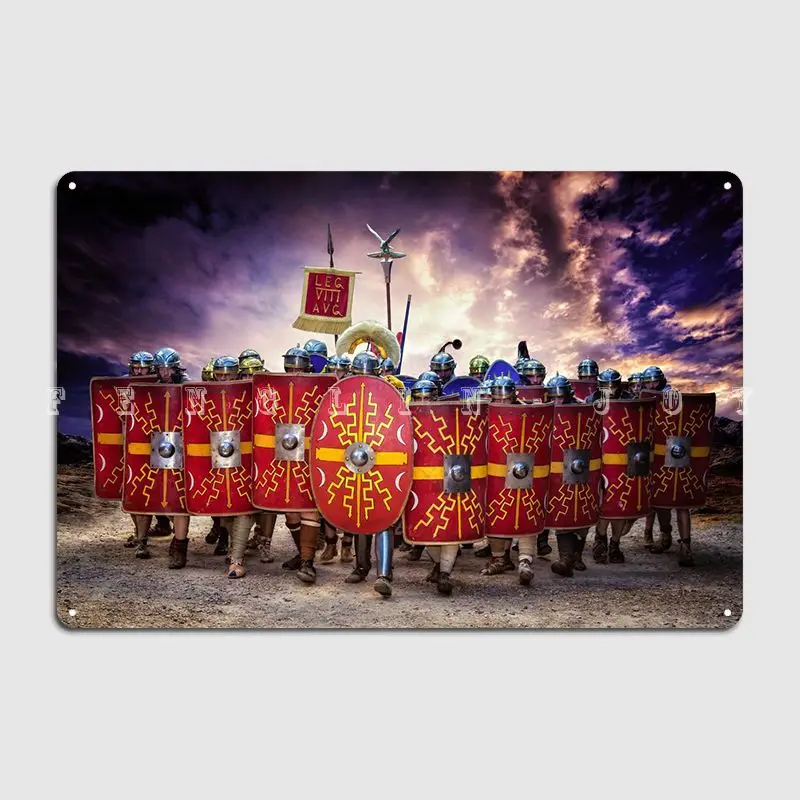 

Римские легионы 08, металлический знак для кинотеатра, гостиной, клуба, бара, дизайнерский Настенный декор, жестяной знак, плакат