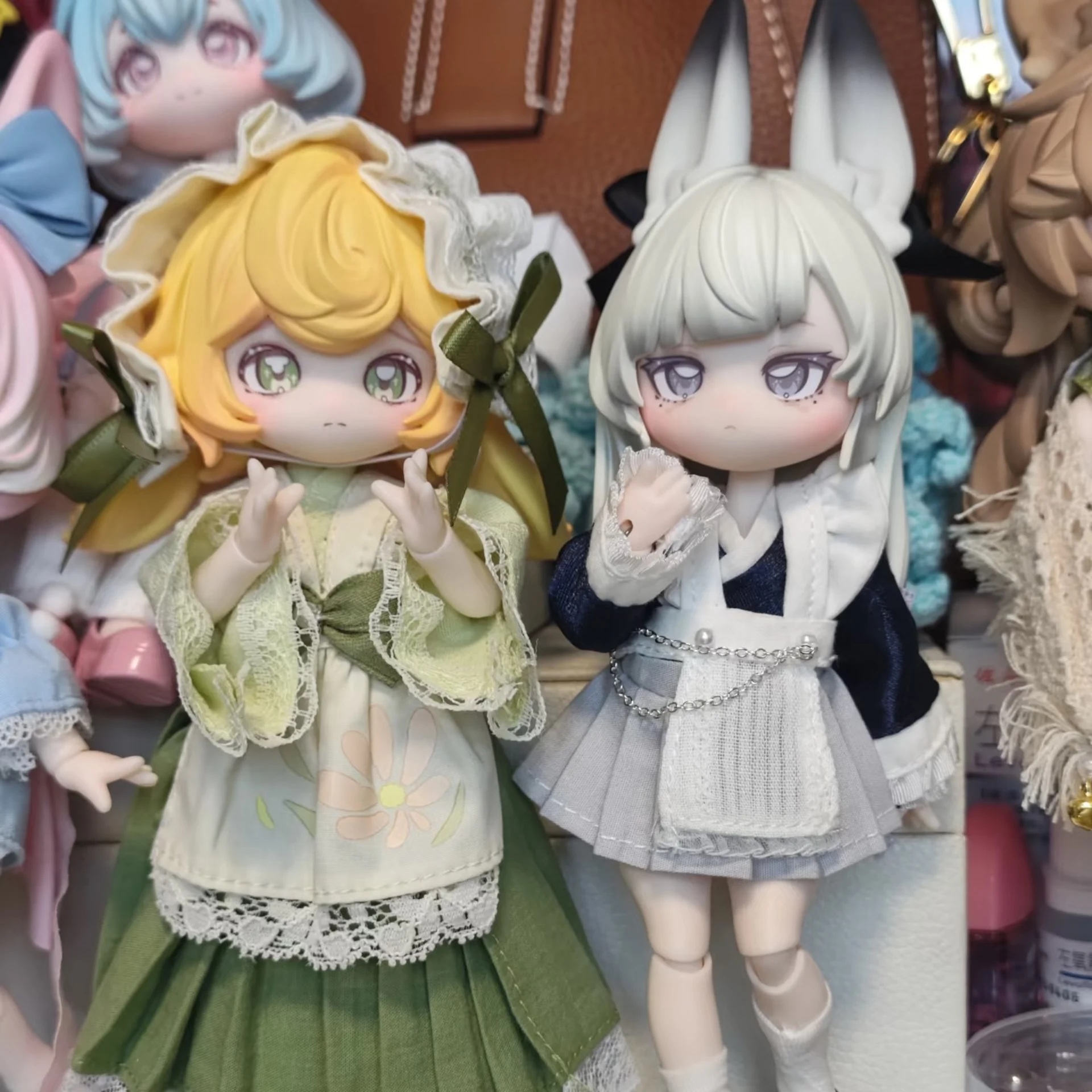 Подлинная 1/12 Bjd недейная кукла Jump Lunar Time Bunny Baby Series слепая коробка подвижная