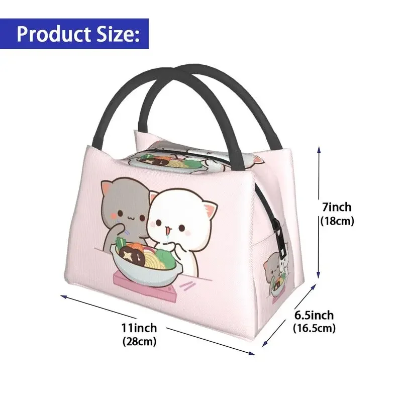 Сумка для обеда с салатами персика и гома на заказ мужчин женщин теплый