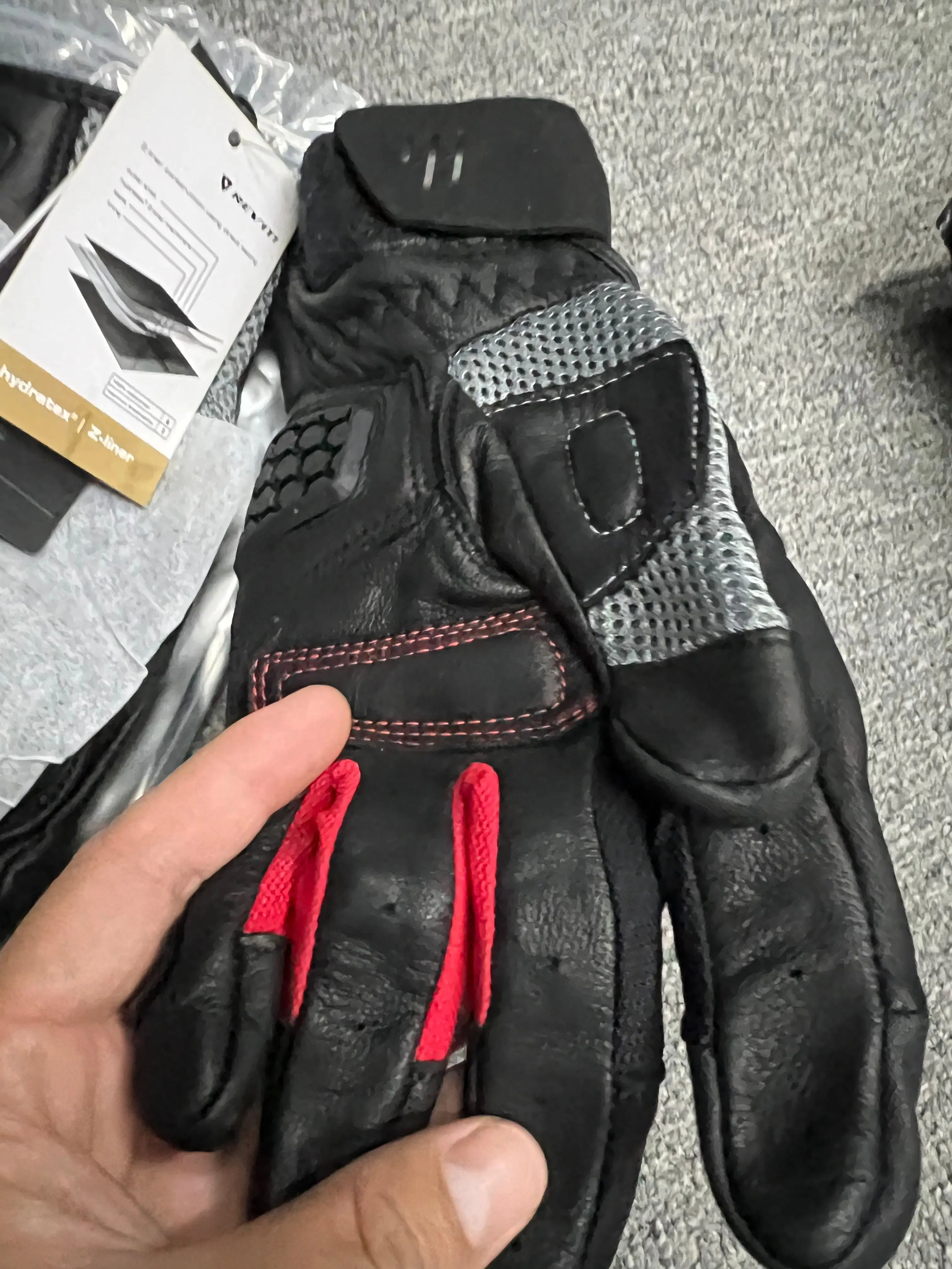 Перчатки Revit Dirt 3 натуральная кожа мотоцикл Moto GP уличный велосипед внедорожные