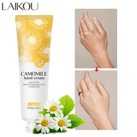 laikou camomile hand cream anti crack repairing dryness removal dead skin moisturizing nourishing exfoliating soothing hand care