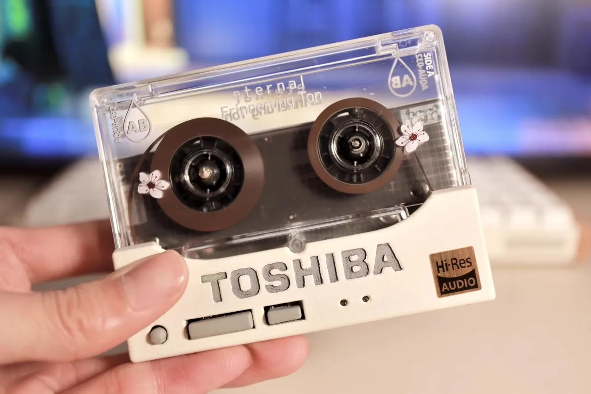 Городская поп Vaporwave вечная музыкальная лента Erinnerung Ton альбом кассеты для косплея