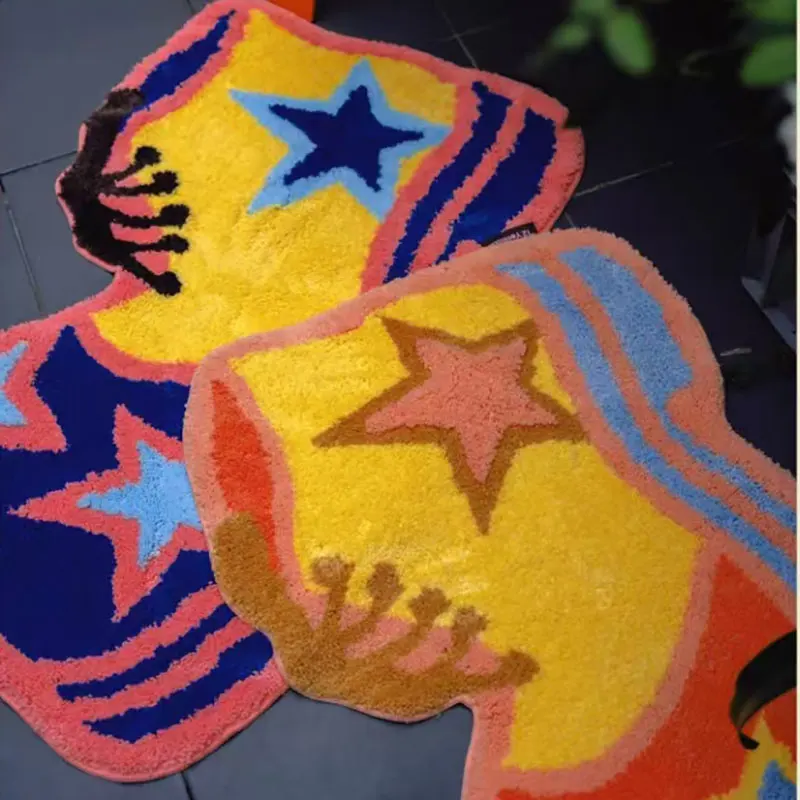 Необычная обувь ковер милые прикроватные ботинки с героями мультфильмов для