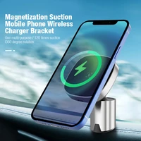 car air vents magnetic wireless charger for magsafe iphone 13 12 mini pro max 15w fast wireless charging car phone holder stand