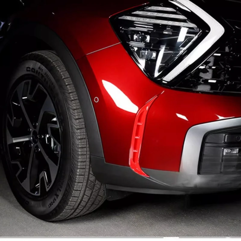 Фото Для ​ ​ Комплект накладки на переднюю противотуманную фару KIA Sportage Q5 2022-2025 — Shibo Tuojie Styling, алюминиевый акцент и защита от царапин №2