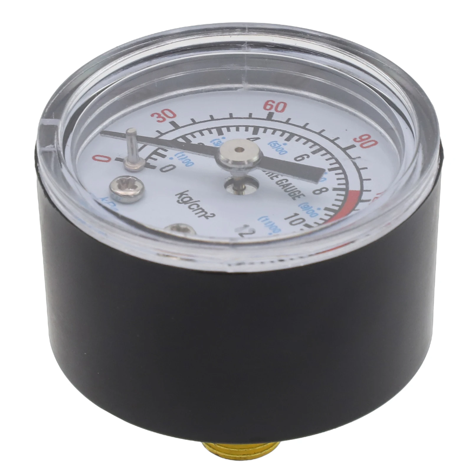 Измеритель давления Y40 Y50 0-psi Для газа воды топлива жидкостей манометр для