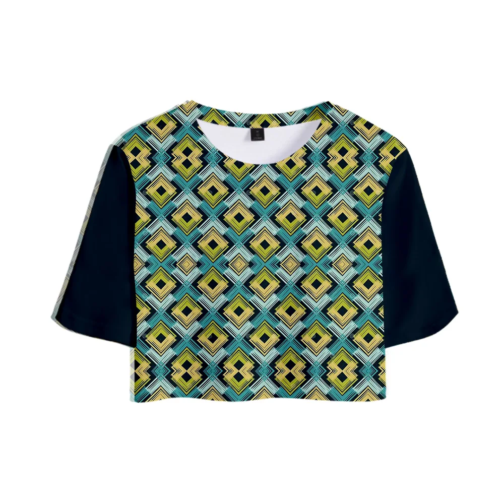 

Лидер продаж 2022 года, LIANSHUO, новые летние женские короткие костюмы, модные повседневные топы с цветочным принтом, сексуальные футболки с коро...