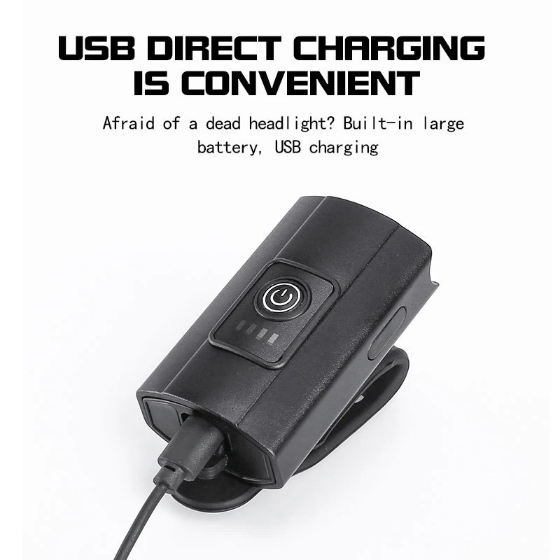

Фонарь задний велосипедный с USB-зарядкой, 6 режимов