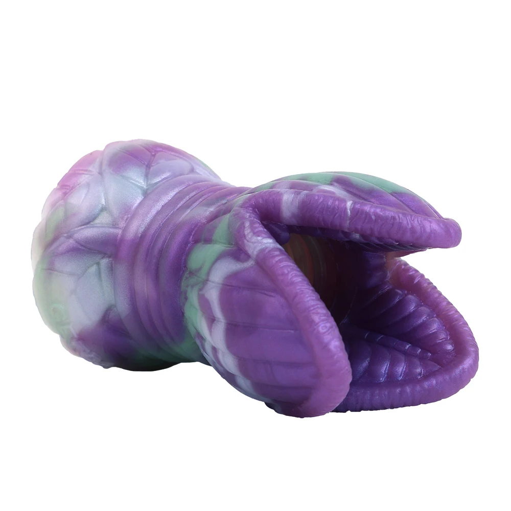 GEEBA Мужской пенис Stroker Мягкая силиконовая анальная пробка Мастурбатор для мужчин