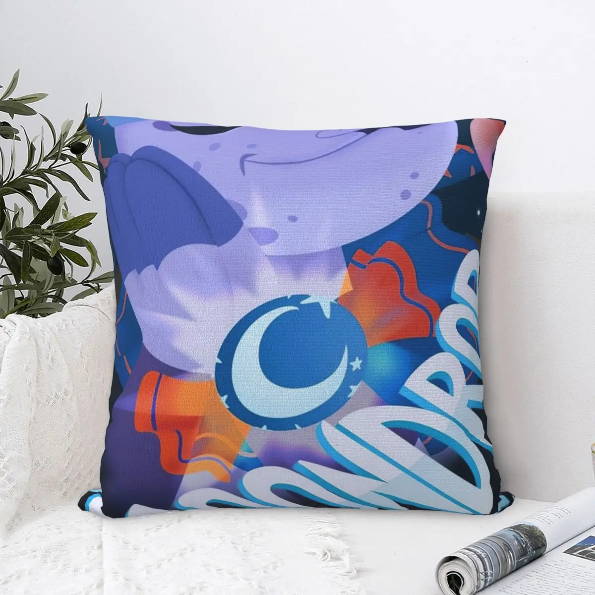 Квадратная наволочка Moondrop